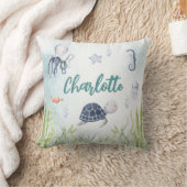 Sous le Coussin de la pépinière du Baby shower mar (Couverture)