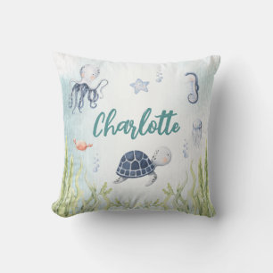 Sous le Coussin de la pépinière du Baby shower mar