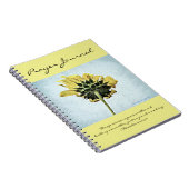 Sous le journal de prière de tournesol (Côté Droit)