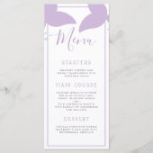 Sous le menu de fête d'anniversaire de sirène de (Devant)