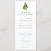 Sous le menu Mariage de la Mistletoe de Noël (Devant)