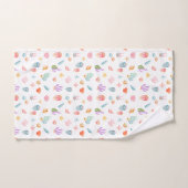 Sous le Motif marin (Serviette à main)
