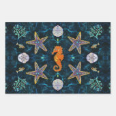 Sous le papier d'emballage cadeau de la mer (Devant 2)