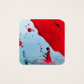 Sous le parapluie rouge (Dos)