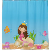 Sous le rideau de douche de la mer aux sirènes (Devant)