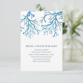 Sous le Sea Book For Baby Insert Invitation (Debout devant)