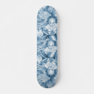 Sous Le Skateboard De Sirène De Mer