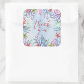 Sous le Sticker Merci de mer (Sac)