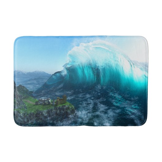 Sous le tapis de bain Wave (Devant)