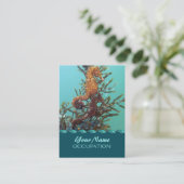 Sous l'eau - Carte de visite (Debout devant)