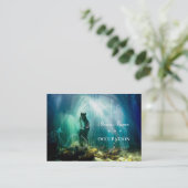 Sous l'eau - Carte de visite (Debout devant)