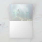 Sous l'eau - Carte de voeux (Intérieur)