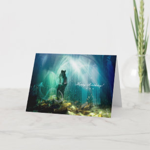 Sous l'eau - Carte de voeux