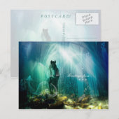 Sous l'eau - Carte postale (Devant / Derrière)