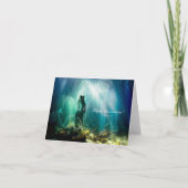 Sous l'eau - Carte pour notes (Devant)