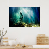 Sous l'eau - Poster (Cuisine)