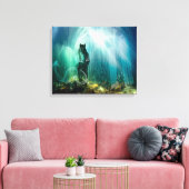 Sous l'eau - Toile enveloppée (Insitu(Salon))