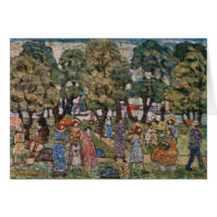 Sous les arbres par Maurice Prendergast, Beaux-art
