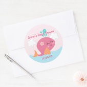 Sous les Créatures de Mer / Stickers / Cupcake Top (Enveloppe)