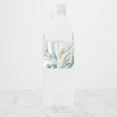 Sous les Étiquettes de la bouteille d'eau de médus (Dos)