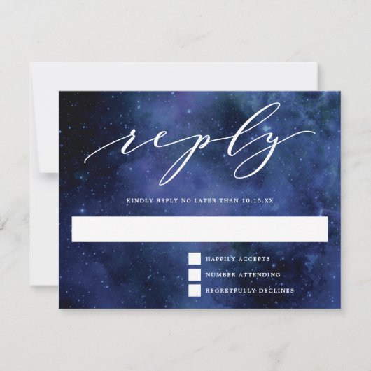 Sous Les Etoiles Chic Space Astronomy Réponse Mari (Devant)