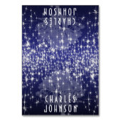 Sous les étoiles en bleu foncé Carte Place (Par défaut)