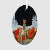 "Sous les étoiles" Gnomes de Jenny Nystrom (devant)