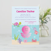 Sous les invitations à la douche pour bébés de la (Debout devant)