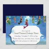 Sous les invitations au dîner d'échange d'ornement (Devant / Derrière)