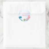 Sous les stickers Baby shower marin (Sac)
