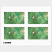 Sous les Stickers de la mer d'Emeraude (Feuille)