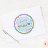 Sous les Stickers Poisson Mer (Enveloppe)