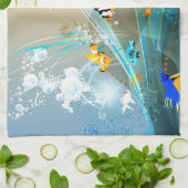 Sous-marin 1 Serviettes de cuisine (Plié)