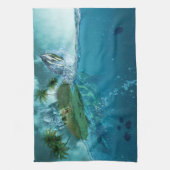 Sous-marin 32 Serviettes de cuisine (Vertical)