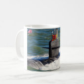 SOUS-MARINE D'ATTAQUE RAPIDE - SSN-750 Mug (Devant gauche)