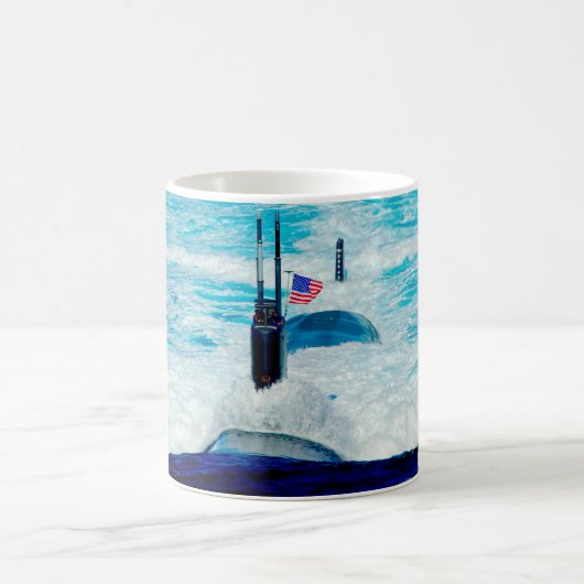 SOUS-MARINE D'ATTAQUE RAPIDE - SSN-770 Mug (Centre)