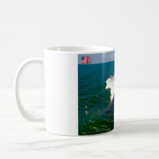 SOUS-MARINE D'ATTAQUE RAPIDE - SSN-781 Mug (Gauche)