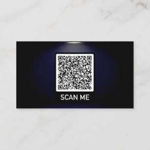 Sous Spotlight Boss Carte de visite avec code QR