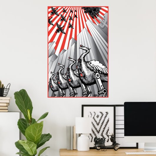 Sous Surveillance - grande impression (Bureau à domicile)