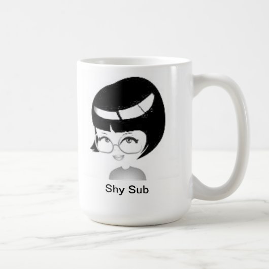 Sous tasse de café timide (Droite)
