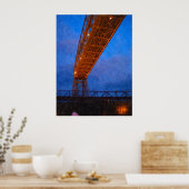 Sous un élévateur Pont-Peinture Impression (Cuisine)