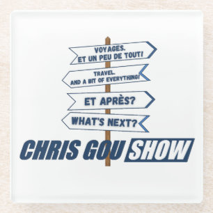 Sous verre Chris Gou Show Onderzetter
