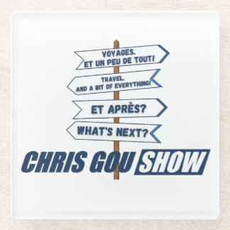 Sous verre Chris Gou Show Onderzetter