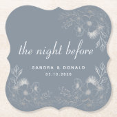 Sous-verre de boisson pour dîner de répétition Ble (Devant)