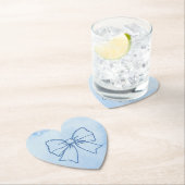 Sous-verre en papier (En situation)