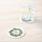 Sous-verre en papier (En situation)