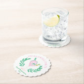 Sous-verre en papier (En situation)