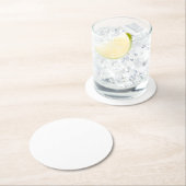 Sous-verre en papier (En situation)