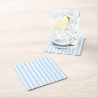 Sous-verre en papier à rayures fines