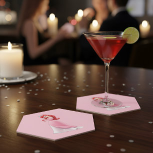 Sous-verre en papier Ariel